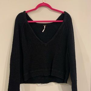 Free People cropped sweater